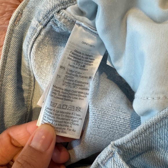 Madewell The Perfect Vintage Wide-Leg Crop Women’s Jean - Size 25 - Picture 9 of 9